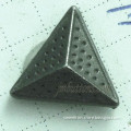 triangle irregular shape metal rivets buttons for shoes